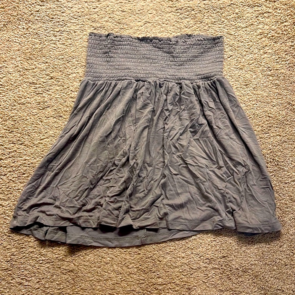 Strapless top